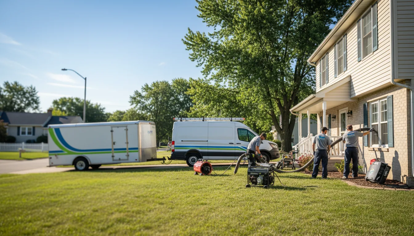 Flooded Basement Restoration And Cleanup With Repair in Wallace, KS near me